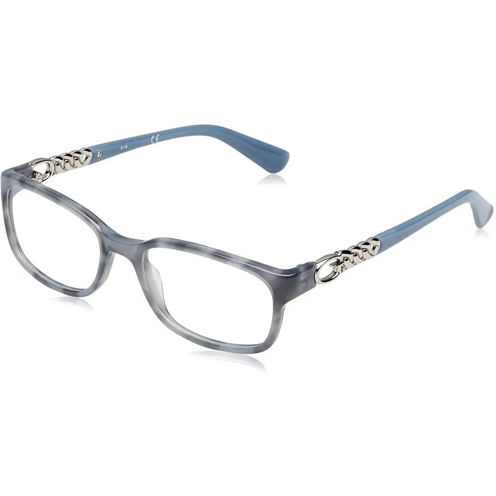 NWT GUESS 2558 51056 Blue/Gray Eyeglasses